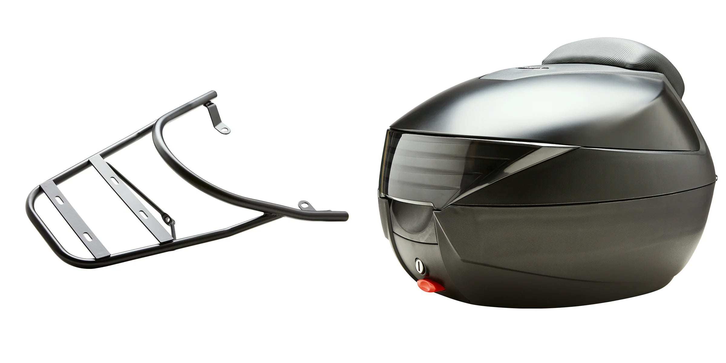 Helmet box including Rack for Vässla Scooter