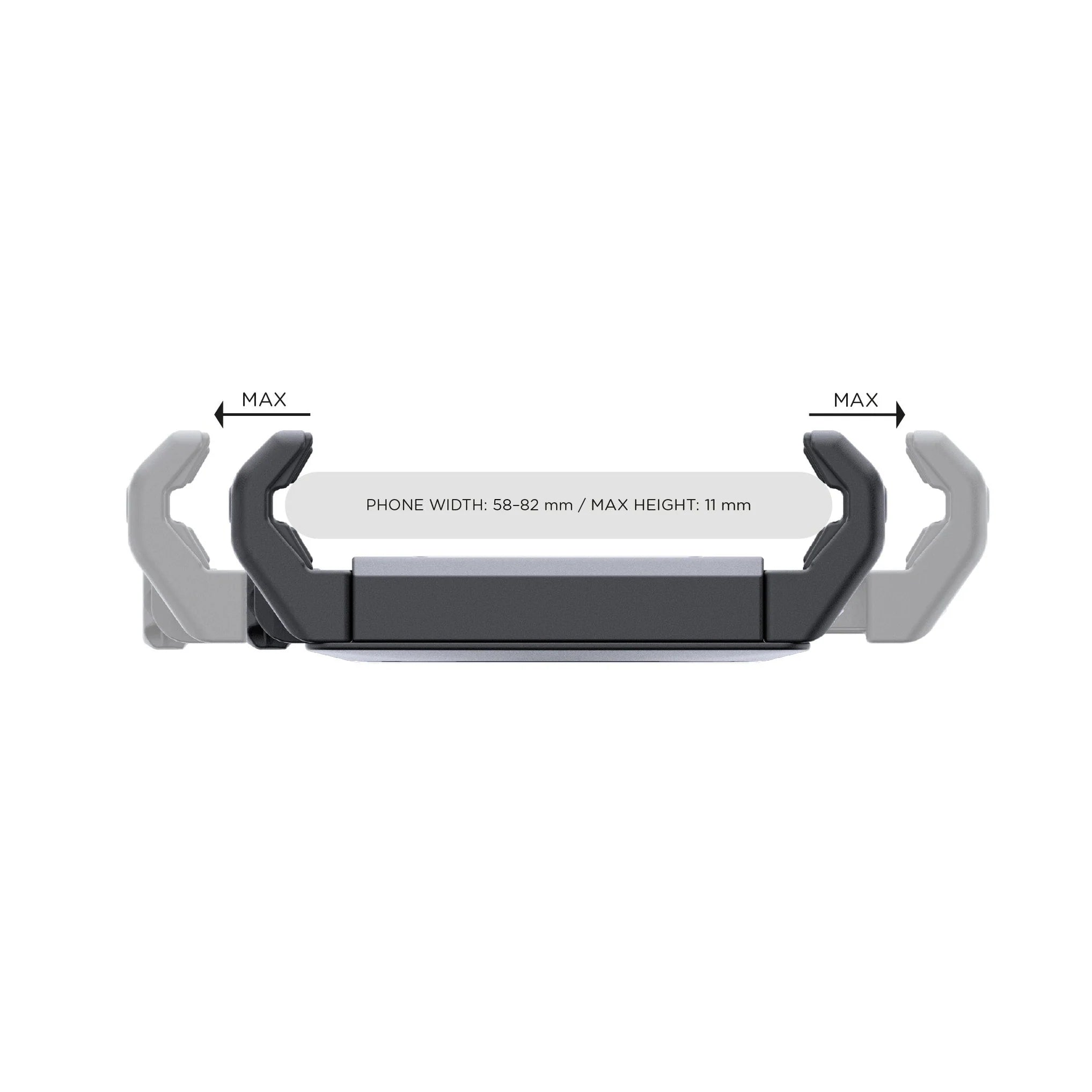 Universal adjustable mobile holder