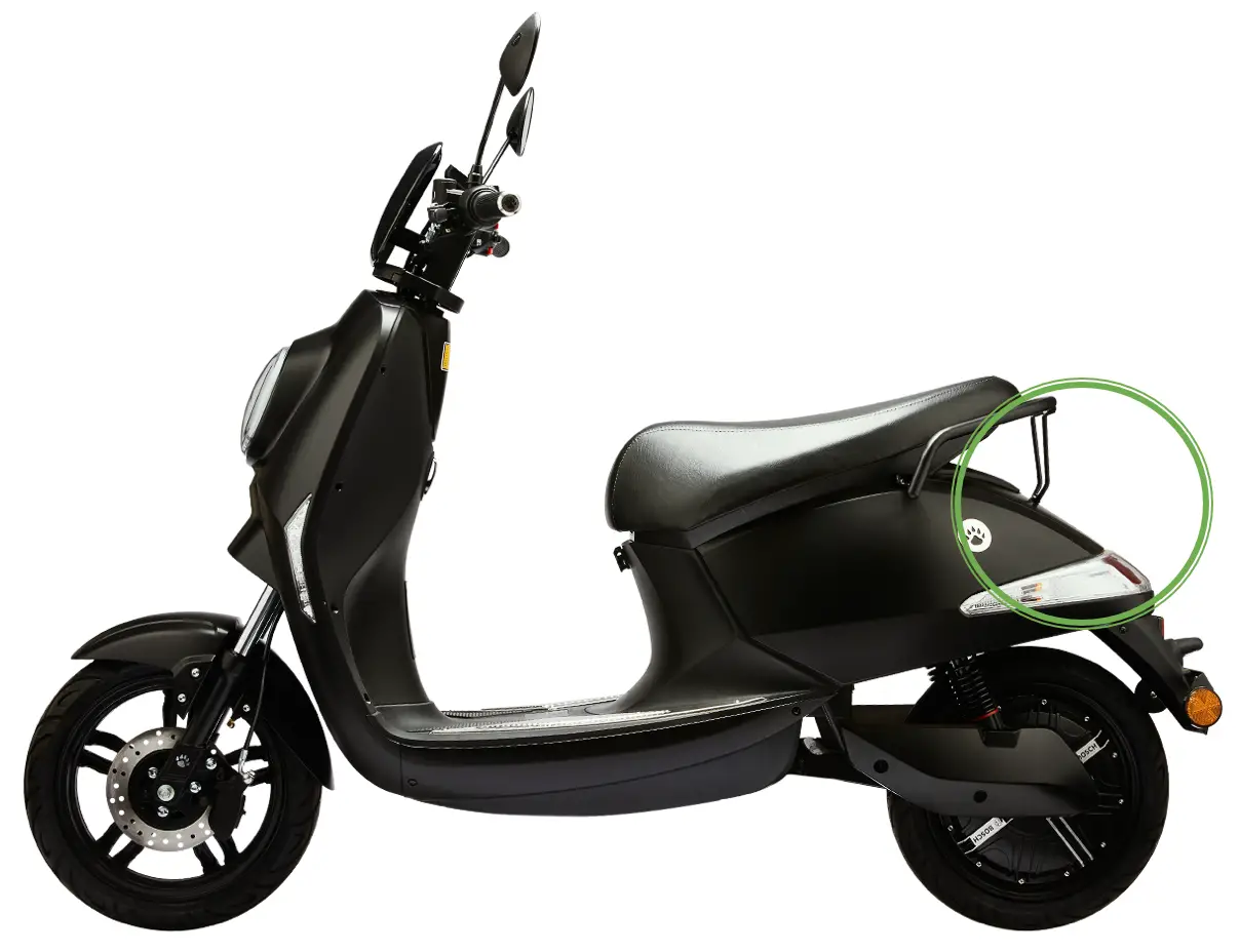 Rear middle cover | Vässla Scooter